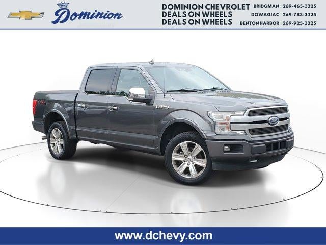 2018 Ford F-150 PLATINUM 4WD SUPER CREW