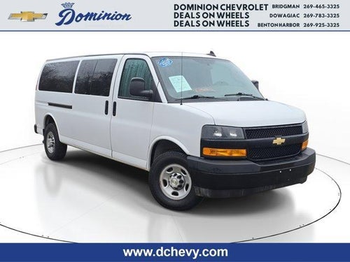 2022 Chevrolet Express Passenger 3500 3500 Extended Wheelbase Rear-Wheel Drive 1LS