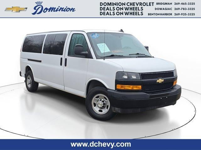 2022 Chevrolet Express Passenger 3500 3500 Extended Wheelbase Rear-Wheel Drive 1LS