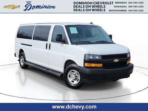 2023 Chevrolet Express Passenger 3500 3500 Extended Wheelbase Rear-Wheel Drive 1LS