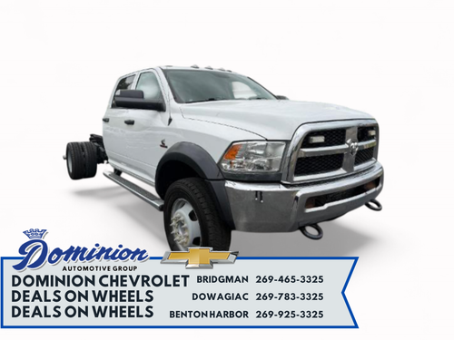 2018 RAM 5500 Chassis Cab Laramie 4x4 Crew Cab 84" CA 197.4" WB