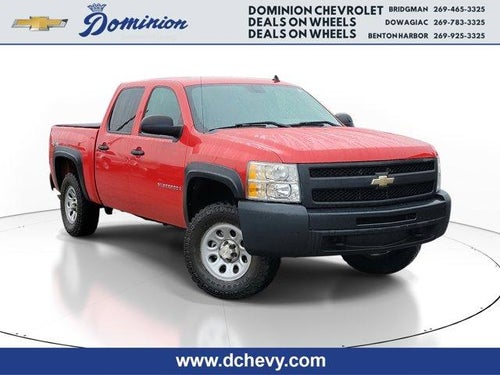 2009 Chevrolet Silverado 1500 Crew Cab Short Box 4-Wheel Drive Work Truck